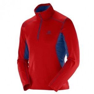 PULLOVER SALOMON DISCOVERY TR 1/2 ZIP M