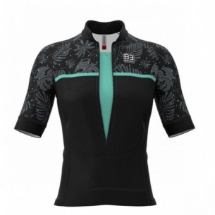 MAILLOT BIEMME DARK TEIDE TEAL A12L2013L FEMME