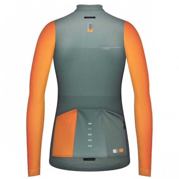 GK-MAILLOTS HIVERN CARRE DO COBBLE GRIS/ORA 20222