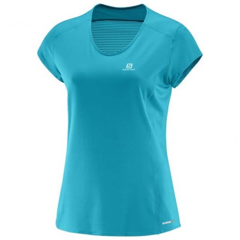 CAMISETA MUJER SALOMON COMET PLUS SS TEE W