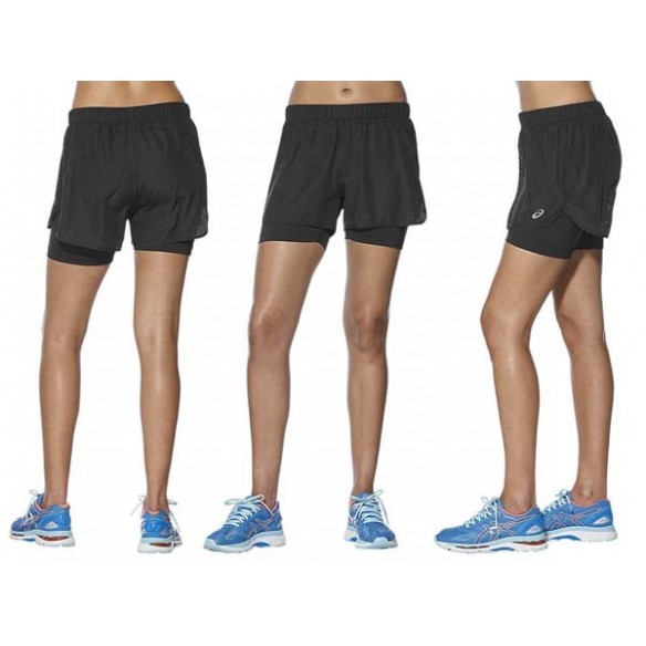 SHORTS ASICS 2-N-1 3.5IN