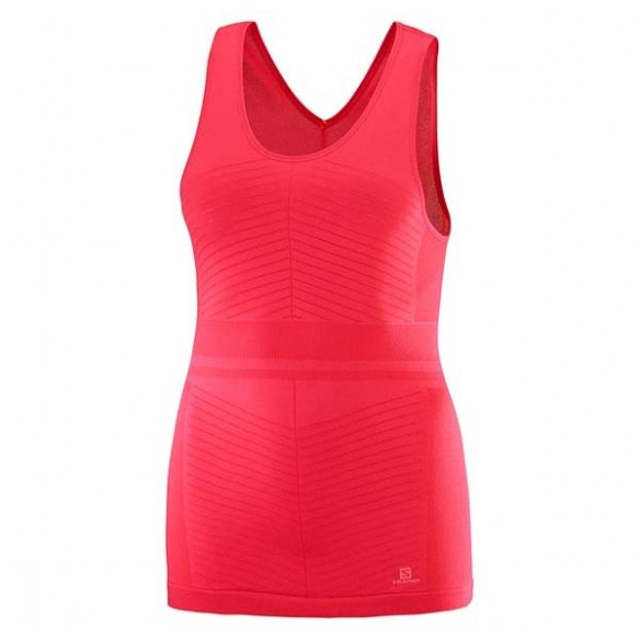 CAMISETA MUJER SALOMON ELEVATE MOVE'ON TANK W