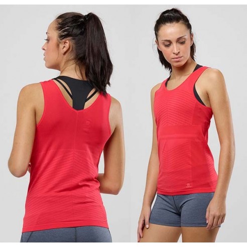 CAMISETA MUJER SALOMON ELEVATE MOVE'ON TANK W