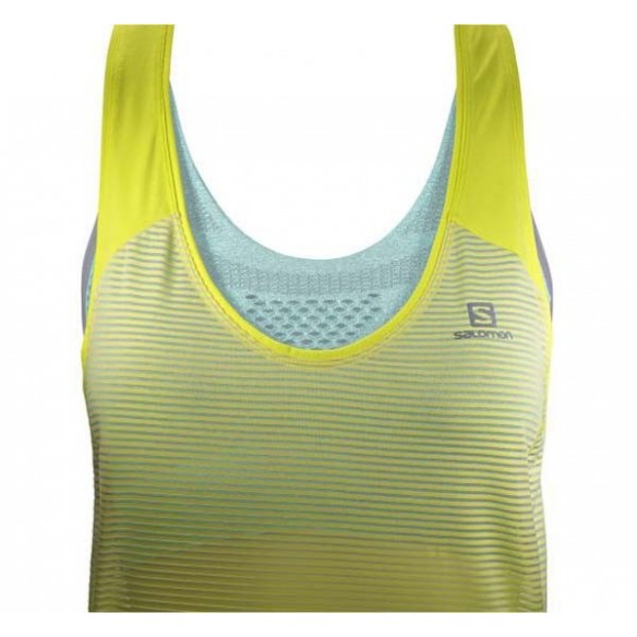 CAMISETA MUJER SALOMON ELEVATE TANK TUNIC W