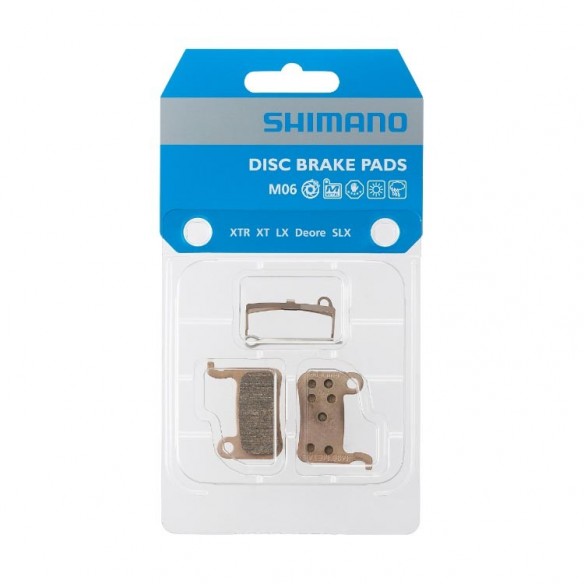 Pastillas de Freno Shimano M06 M965 Metálicas