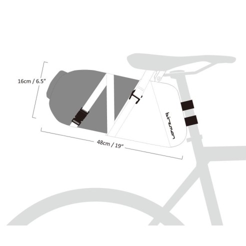 PACKMAN SADDLE PACK (WITH WATERPROOF CARRIER)