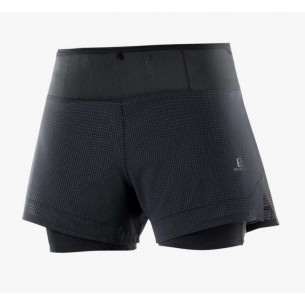 SA-RUNNING SHORTS ESTIU DONA SENSE AERO 2IN1 SHORT W NEGRE 20221