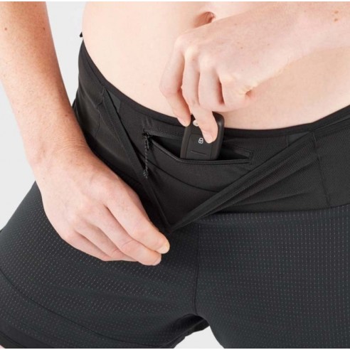 SA-RUNNING SHORTS ESTIU DONA SENSE AERO 2IN1 SHORT W NEGRE 2022