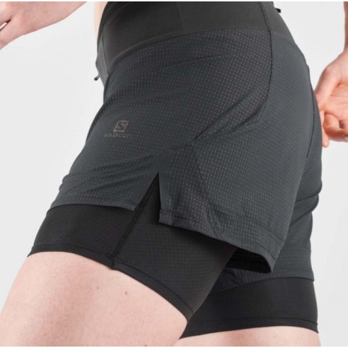 SA-RUNNING SHORTS ESTIU DONA SENSE AERO 2IN1 SHORT W NEGRE 2022