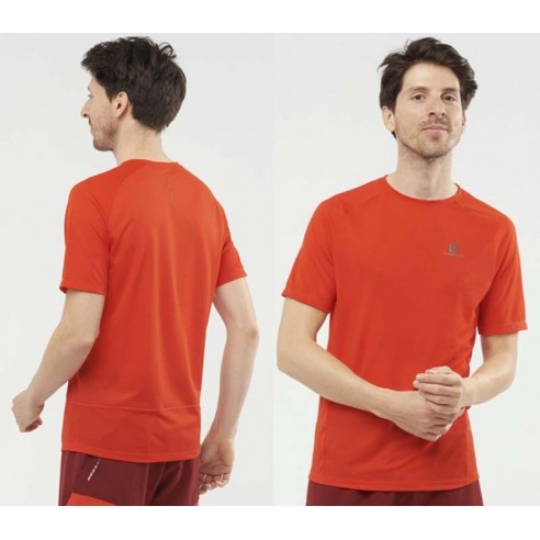 SA-RUNNING CAMISETA ESTIU HOME MC CROSS REBEL SS TEE M NARANJA 2022