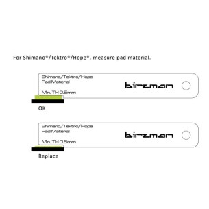 BIRZMAN BRAKE PAD WEAR INDICATOR 2