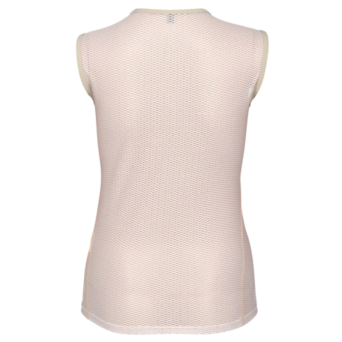 Veloine Mesh Undershirt Beige