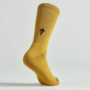 Chaussettes Specialized Midweight Tall Harvest Gold
