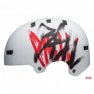 Bell Local Bmx Bicycle Helmet Matte White