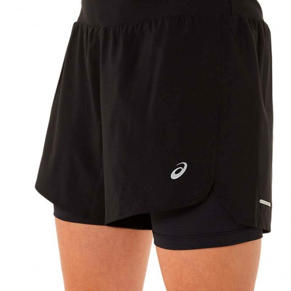 SHORTS MUJER ASICS ROAD 2-N-1 5IN
