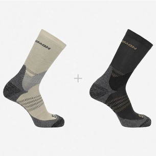 Calcetines Salomon X ULTRA ACCESS CREW 2-PACK