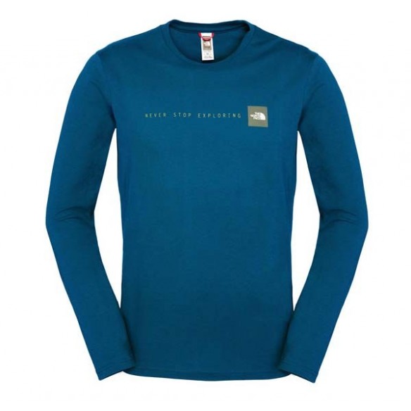 CAMISETA THE NORTH FACE M L/S NEVER STOP EXPLORING