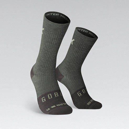 Chaussettes Gobik Winter Merino Olive