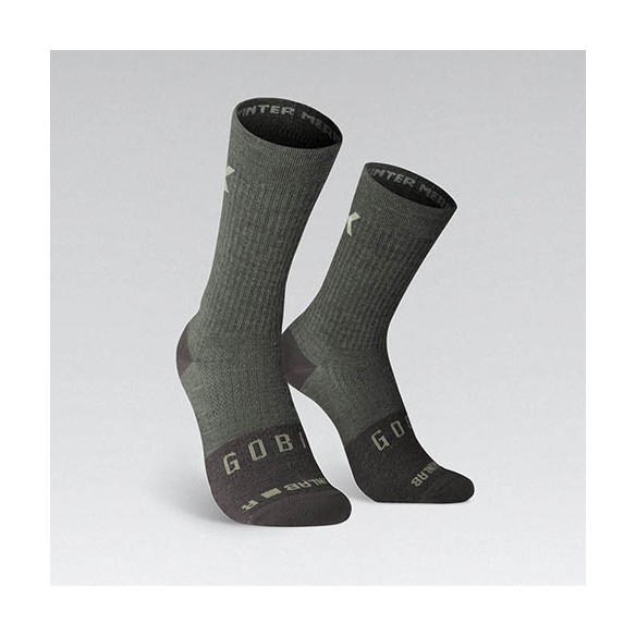 Gobik Winter Merino Olive Socks