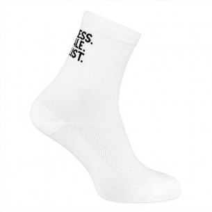 Chaussettes Veloine Fearless Female Cyclist White