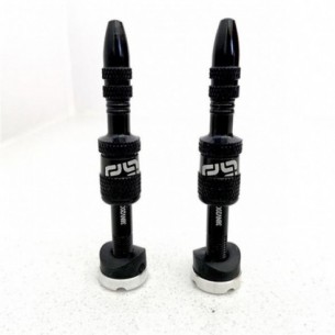 23-31mm E-thirteen quick fill black Presta tubeless valve
