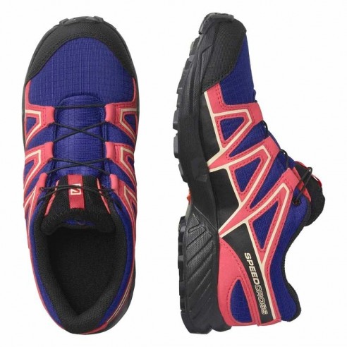 ZAPATILLA TRAIL JUNIOR SALOMON SPEEDCROSS WATERPROOF