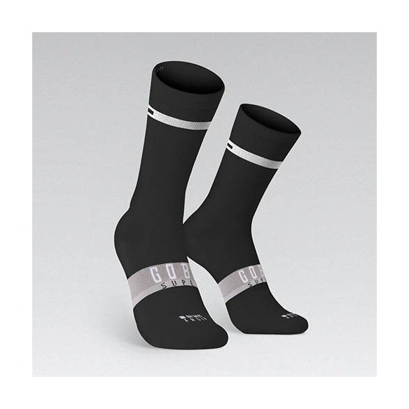 Gobik Superb Black Horizon Extra Long Socks