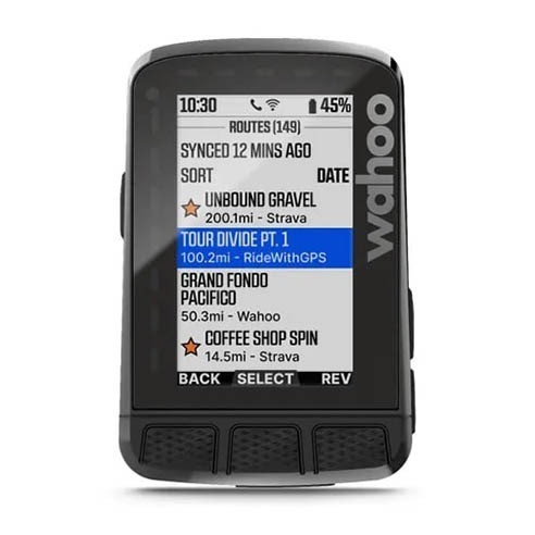 Ciclocomputador GPS Wahoo Element Roam V2