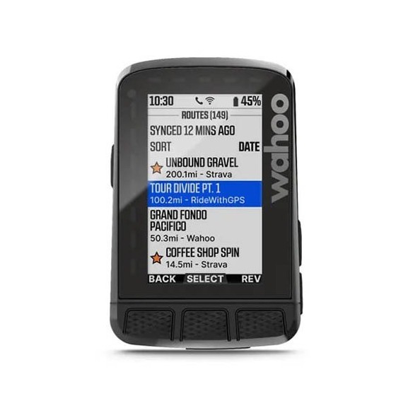 Compteur de vélo GPS Wahoo Pack Element Roam V2