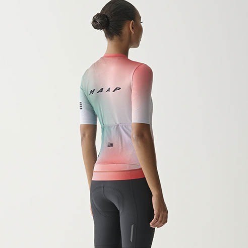 Maillot Maap Women's Blurred Out Pro Hex Jersey 2.0