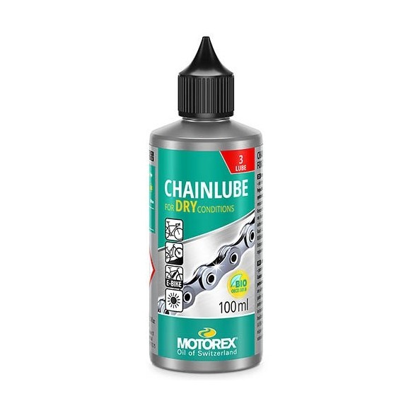 Lubricant Motorex Chainlube Dry Conditions 100ml