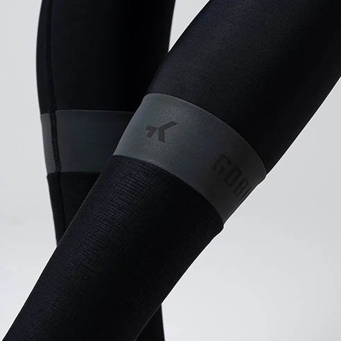 Gobik Kaba 2.0 Pitch Black Unisex Leg Warmers