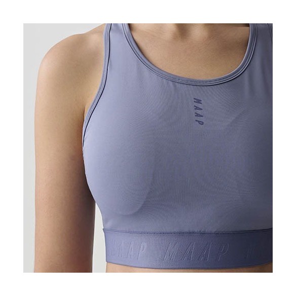 Top Maap Sequence Crop Lavender Mujer