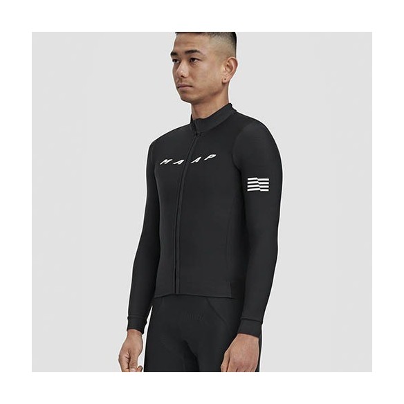 Maillot Maap Eva Thermal LS Jersey 2.0 Black