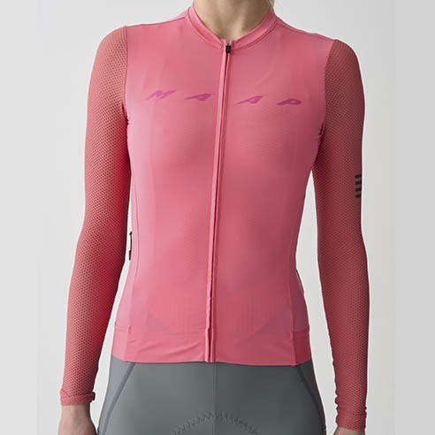 Maillot Maap Evade Pro Base LS Jersey 2.0 Epic Pink Mujer