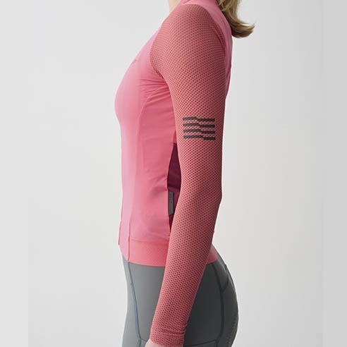 Maillot Maap Evade Pro Base LS Jersey 2.0 Epic Pink Mujer