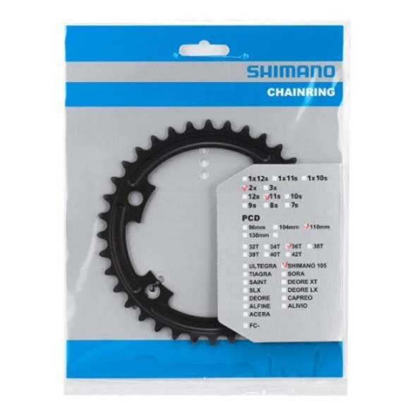 Plateau Shimano 105 R7000 11v 36D