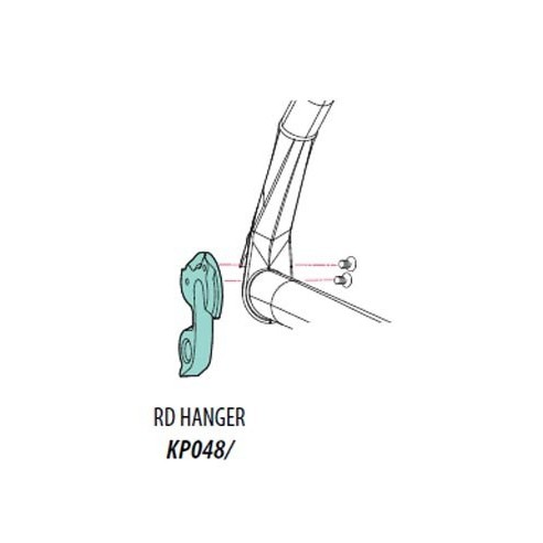 Patte de derailleur pour les modèles Scalpel de 100mm de débattement kp048