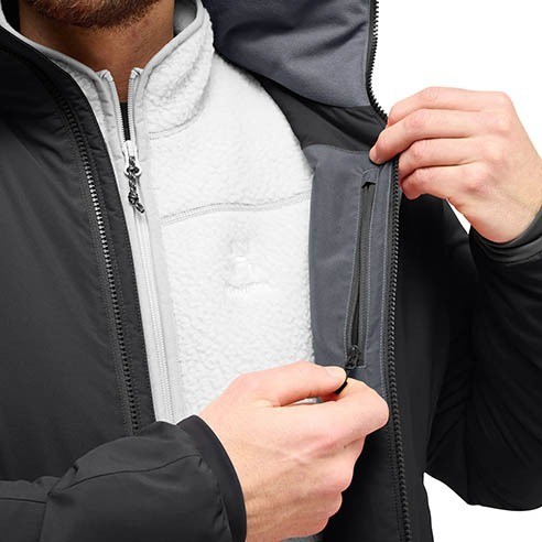 HG-ANORAK HOME MIMIC ALERT HOOD