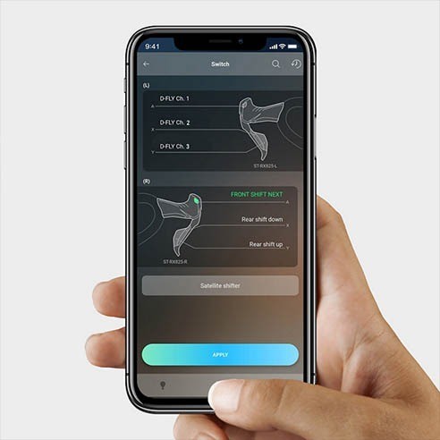 Maneta Cambio Freno Shimano GRX Di2 ST-RX825 Izquierda