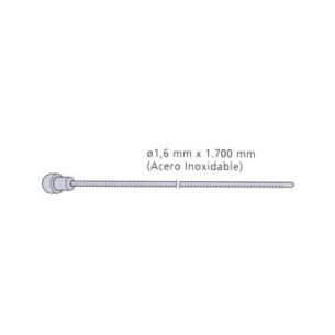 Shimano stainless steel road brake cable x1 1.6mm 2050mm 2