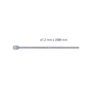 Shimano stainless steel shifter cable x1 1.2mm 2100mm 2