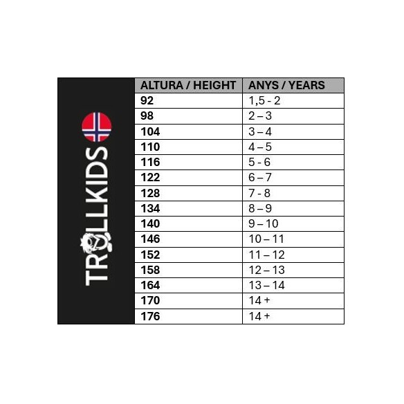 TRO-ANORAK JUNIOR KIDS SIRDAL 37