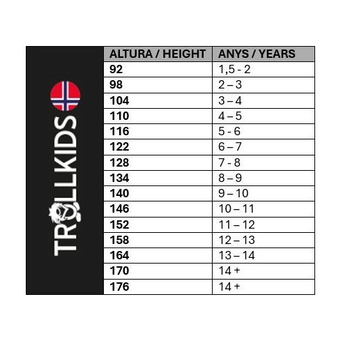 TRO-ANORAK JUNIOR KIDS 365-620 G