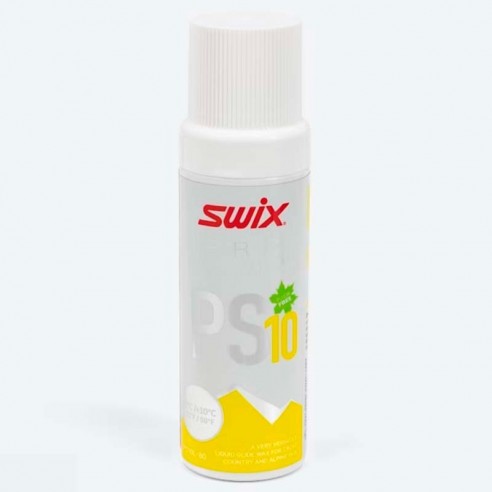 SWIX PS10 LIQUID YELLOW (0º +10ºC) 80ml