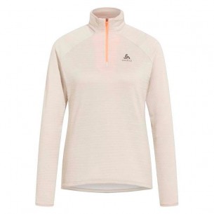 PULLOVER FEMME ODLO W RUN EASY HALF-ZIP MID LAYER TOP