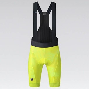 Gobik Absolute Print Liquid Lime Bib Shorts