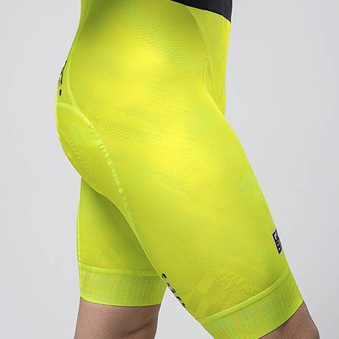 Gobik Absolute Print Liquid Lime Bib Shorts
