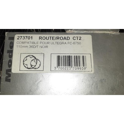 Plat Stronglight Shimano Ultegra FC-6750 36 dents 10-11v