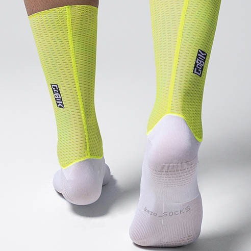 Chaussettes unisexes Gobik Vortex 2.0 Liquid Lime